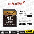 (Promo) Exascend 256GB Catalyst UHS-I SDXC Memory Card (5 YEARS WARRANTY)